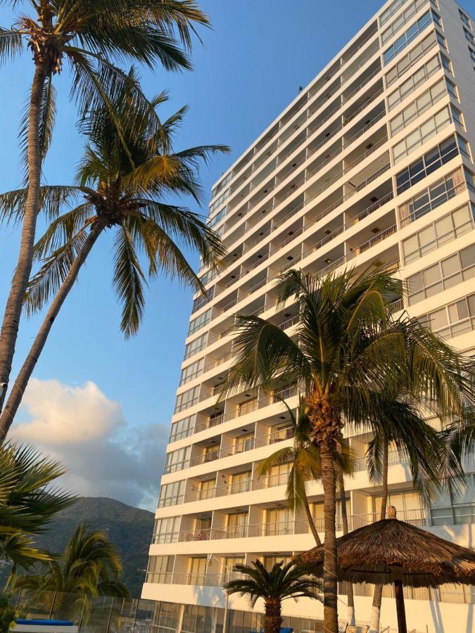 Departamento Con Preciosa Vista Al Mar En Acapulco Diamante Exterior foto
