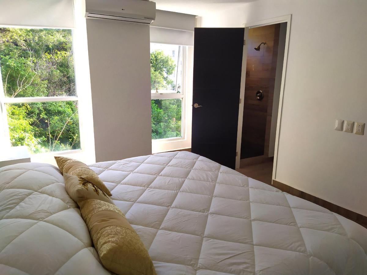Departamento Con Preciosa Vista Al Mar En Acapulco Diamante Exterior foto