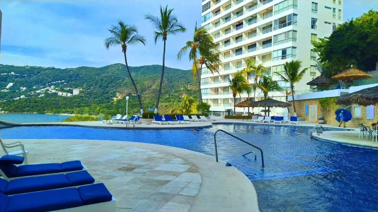 Departamento Con Preciosa Vista Al Mar En Acapulco Diamante Exterior foto