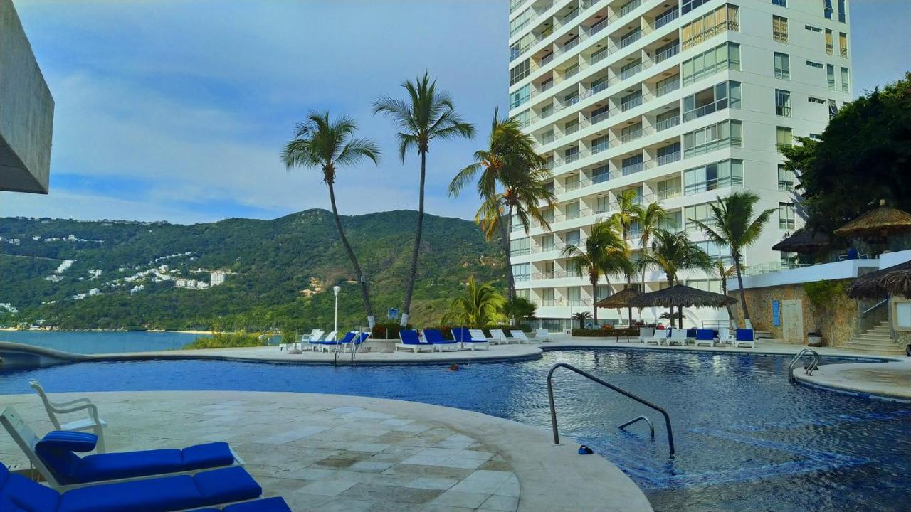 Departamento Con Preciosa Vista Al Mar En Acapulco Diamante Exterior foto